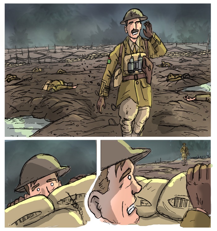 Beckett comic page 3